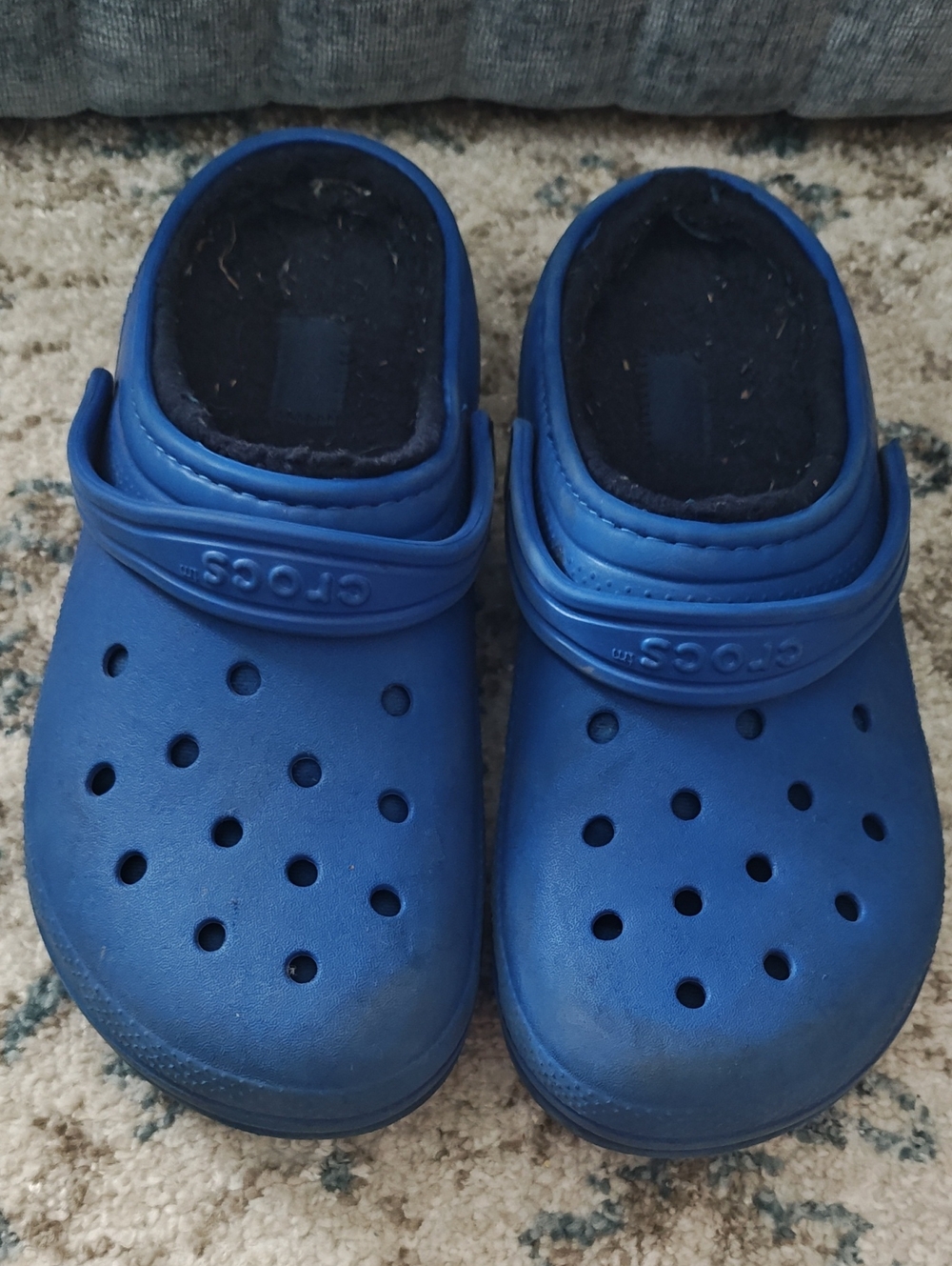 CROCS Kids Slip-On Clog in Royal Blue